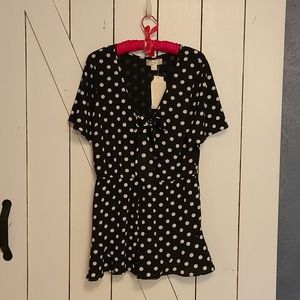 Polka dot Romper